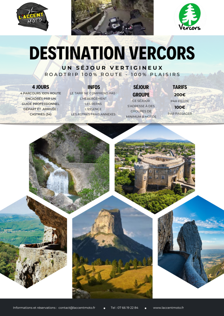 Destination les routes vertigineuses du Vercors